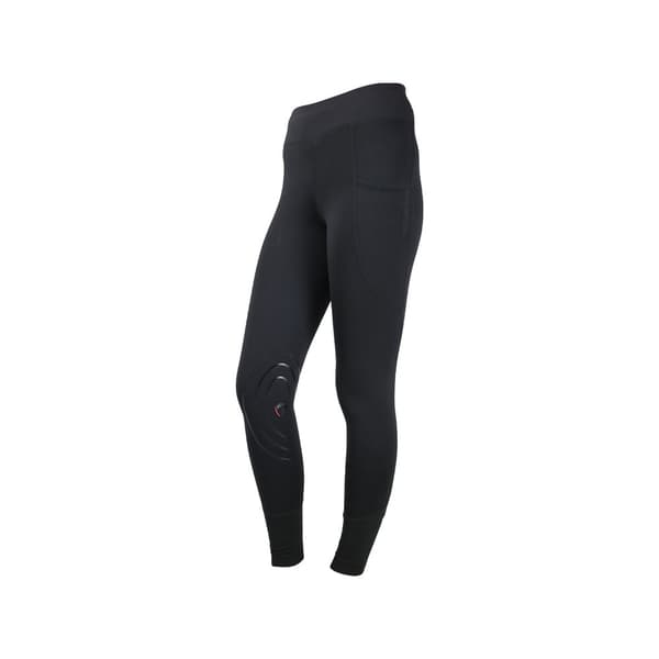Hy Childrens/Kids Selah Competition Horse Riding Tights Black 7-8 Years