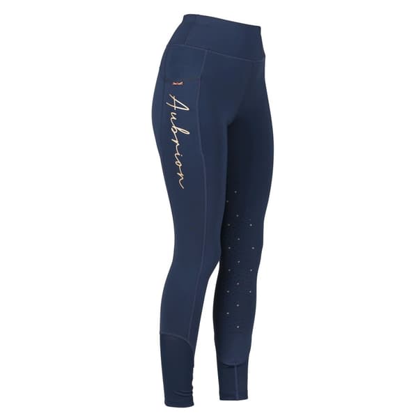 Aubrion Womens/Ladies Sculpt Horse Riding Tights Navy L