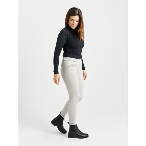 Hedvig Ridbyxa Knäskodd Beige 38