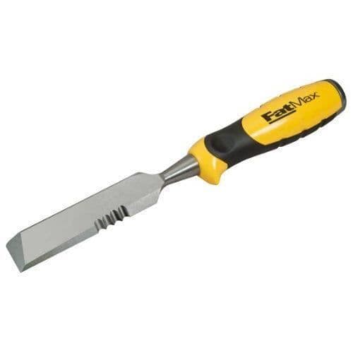 Sidofasmejsel - STANLEY - 25mm - Ergonomiskt handtag - Förstärkt stål - Kolstålblad