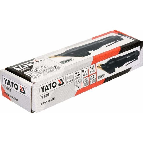 Yato - YT-09945 - professionell pneumatiskt plåtsax Skärmaskin pneumatiskt plåtsax