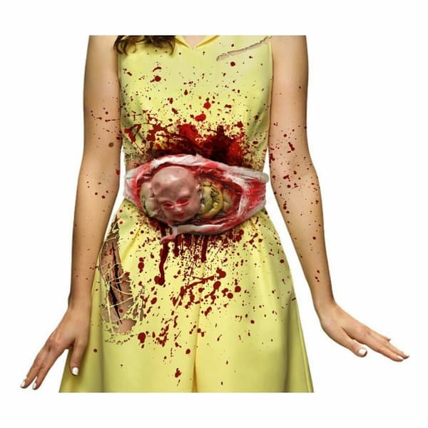 Halloweendekorationer Blodig