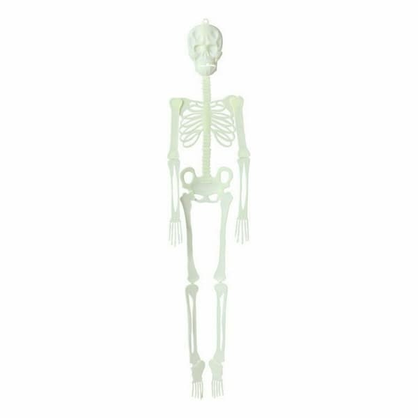 Halloweendekorationer Skelett 150 cm Fluorescerande