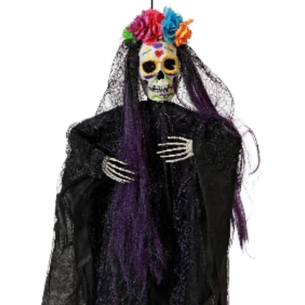 Halloweendekorationer Mexikanska Skelett 120 x 90 x 14 cm