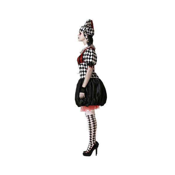 Maskeraddräkt vuxna Harlekinfigur XS/S