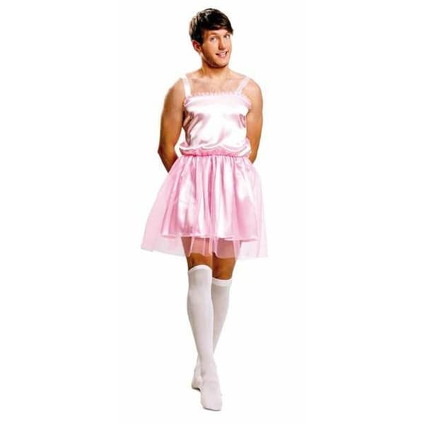 Maskeraddräkt vuxna My Other Me Rosa Ballerina M/L