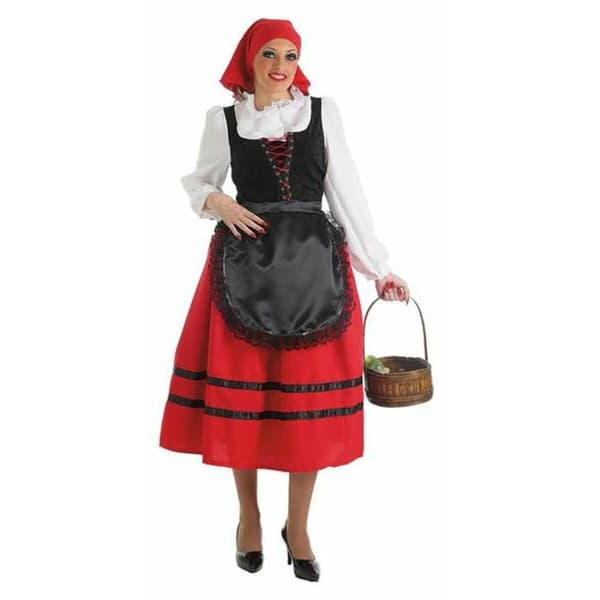 Maskeraddräkt vuxna Kvinnlig herde M/L 4 Delar