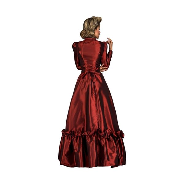 Maskeraddräkt vuxna My Other Me Scarlet Lady of the West Röd M/L