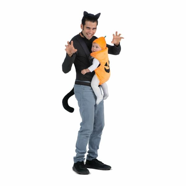 Maskeraddräkt vuxna My Other Me 5 Delar Nyfödd Pumpa Katt