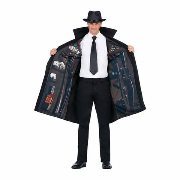 Maskeraddräkt vuxna My Other Me One size 2 Delar Mafioso Svart
