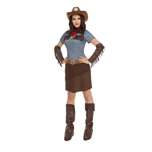 Maskeraddräkt vuxna My Other Me Cowgirl
