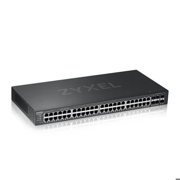 Autonom växeln - Zyxel - EU-region - 48 Gigabit Ethernet-portar - Pålitlig anslutning - L2 switch