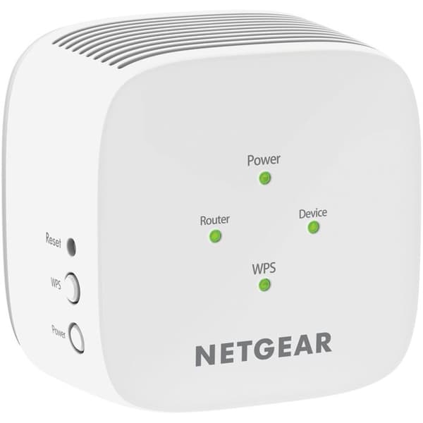 Wifi-räckviddsförlängning - NETGEAR - EX6110-100FRS - 1200 Mbits/s - 2,4 GHz - 5 GHz Vit