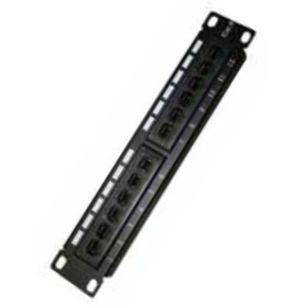 Monolyth Patch Panel 12 portar10' UTP Kat. 6