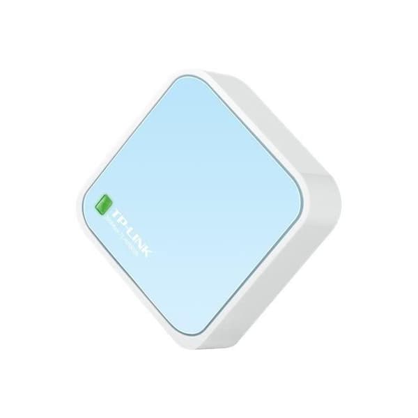 TP-LINK TL-WR802N 300 Mbps Wi-Fi-router Blå Blå, Vit