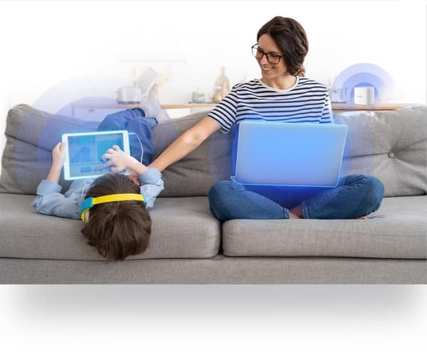D-Link Eagle Pro AI AX1500 Dual-Band (2,4GHz/5GHz) Wi-Fi 6 (802.11ax) White 1 Internal (M15-2)