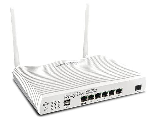 DrayTek Vigor 2866Vax WiFi-AC ModemR. ADSL2+/VDSL2/G.Fast detail (V2866VAX-DE-AT-CH)
