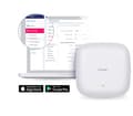 Miniatyrbillede 7 af 11: D-Link Nuclias Connect DAP-X2810 - trådløs basestation - Wi-Fi 6 - 2,4 GHz, 5 GHz - væg-/loftmontering (DAP-X2810)