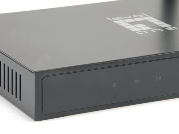 LevelOne WAP-6117 trådløst adgangspunkt (WAP) 300 Mbit/s Black Power over Ethernet (PoE)