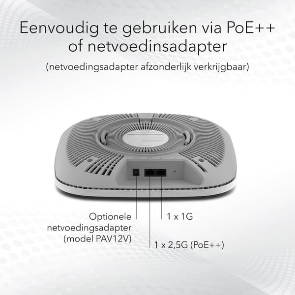 Netgear WAX630 - Tukiasema - AX6000 - Sopii WiFi 6:lle