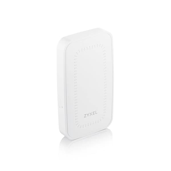 Zyxel WAC500H - trådlös basstation - GigE, 802.11ac Wave 2 - Wi-Fi - 2,4 GHz, 5 GHz - AC 100/240 V - lämplig för väggmontering Vit