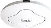 Draytek VigorAP 912C - langaton tukiasema - 802.11ac Wave 2 - Wi-Fi - kaksikaistainen - katossa Valkoinen