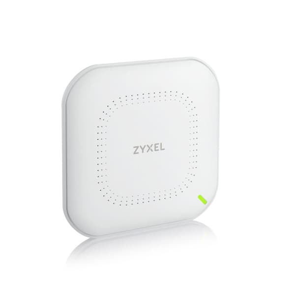 ZyXEL True WiFi 6 AX1800 WiFi AP (802.11ax Dual Band) 1,77 Gbps med ODFMA och Dual 2x2 MU-MIMO-antenn Hanterbar via Nebula-app/moln eller fristående (