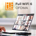 Miniatyrbild 5 av 10: ZyXEL True WiFi 6 AX1800 WiFi AP (802.11ax Dual Band) 1,77 Gbps med ODFMA och Dual 2x2 MU-MIMO-antenn Hanterbar via Nebula-app/moln eller fristående (