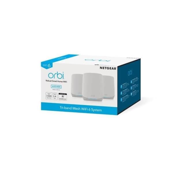 Netgear System Wifi 6 Orbi RBK763S AX5400 3-pack - 0606449161892