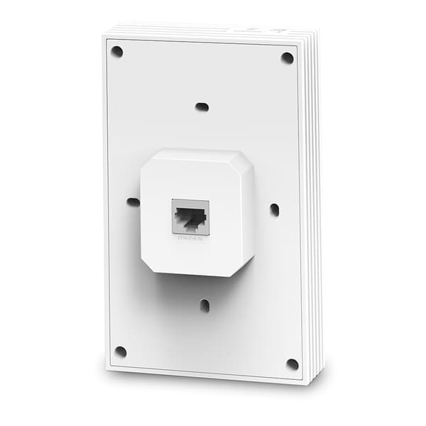 TP-Link Omada EAP655-Wall V1 - Åtkomstpunkt - Wi-Fi 6 - 2,4 GHz, 5 GHz - Molnhanterad - lämplig för väggmontering