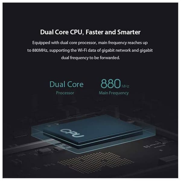 Router - Xiaomi - Mi Router 4C - Dual Band - 4 externa antenner - MU-MIMO