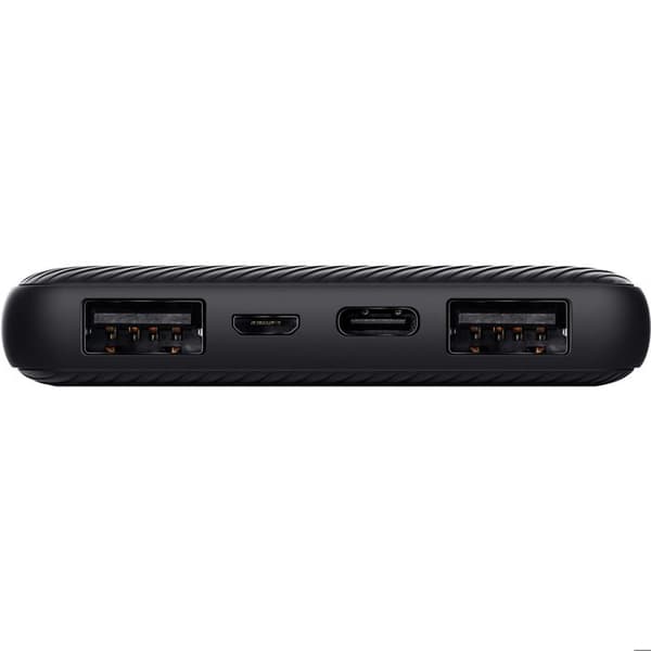 Externt batteri - Trust - Primo - 10000mAh - Ultratunt - 3 ingångar - USB-C