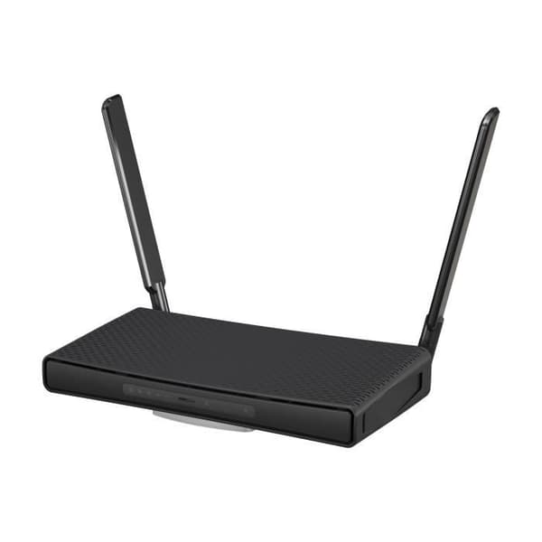 MIKROTIK HAP AX3 C53UIG+5HPAXD2HPAXD router - Dual-band (2,4 GHz / 5 GHz) - Wi-Fi 6 (802.11ax) - 1200 Mbit/s Svart