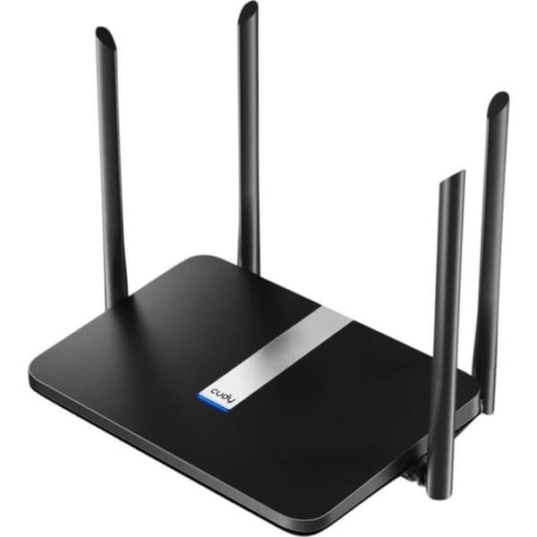 Cudy X6 AX1800 Wi-Fi-router - 1,5x snabbare hastighet - Wi-Fi 6 - 2,4 GHz, 5 GHz
