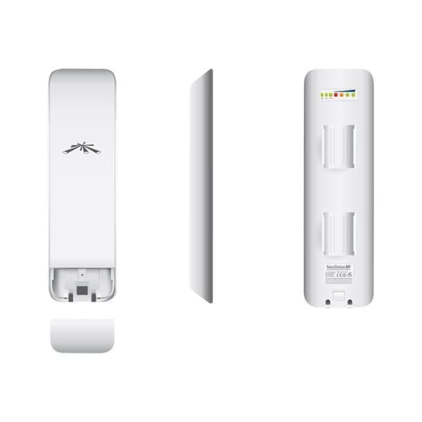 Trådlös punkt - Ubiquiti - NanoStation M NSM5 - AirMax - Vit - AirMax-nätverk