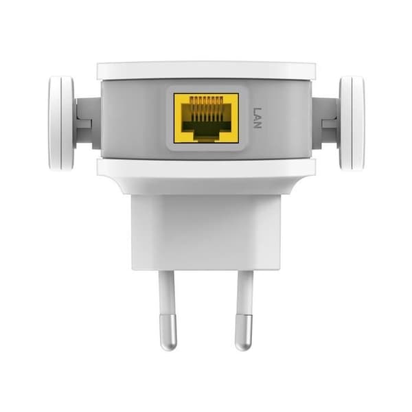 D-LINK Repeater WiFi- DAP-1610 AC1200 - Dubbelband med integrerat uttag - Kompakt vägguttag