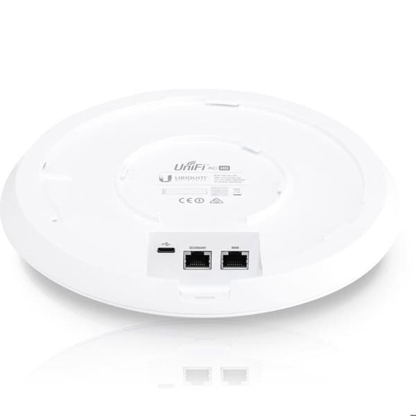 Ubiquiti Unifi UAP-AC-HD - Trådlös åtkomstpunkt - 802.11ac Wave 2 - 802.11a-b-g-n-ac Wave 2 - Dual Band Vit