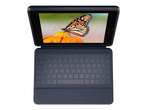 LOGITECH RUGGED COMBO 3 CLASSIC BLUE Vatten- och dammavvisande trådlöst tangentbord 920-009658