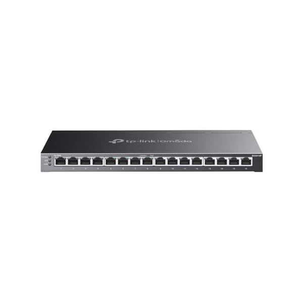 Administerad switch - TP-Link - TL-SG2016P - 16 RJ45-portar - PoE - Gigabit Ethernet