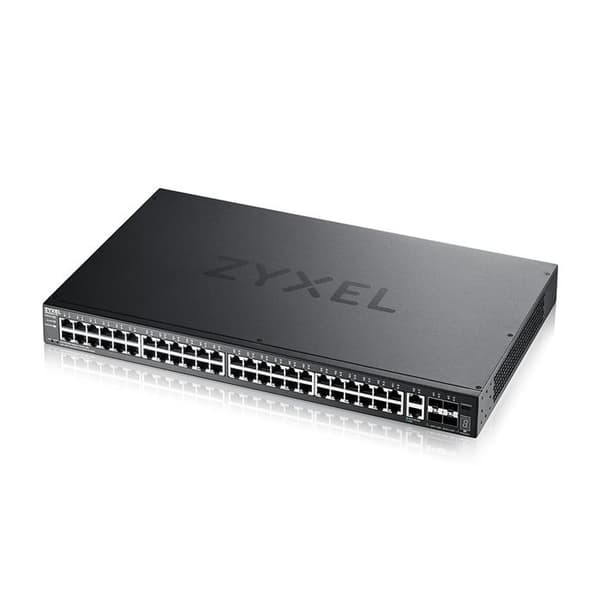 Switch Ethernet - ZYXEL - XGS2220-54 - 54 portar - Svart - Kvalitetsprestanda