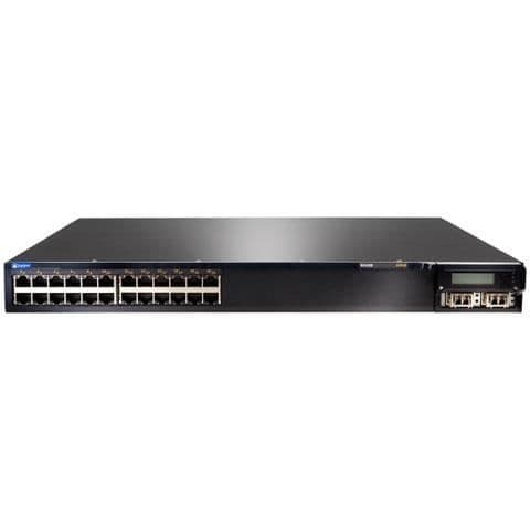 Juniper EX4200-24PX Switch - 24 portar - Managed - stapelbar - PoE+- USED Svart