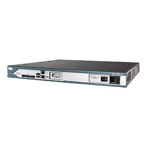 Cisco 2811 Ethernet/LAN-ansluten router Flerfärgsanslutna routrar (IEEE 802.3, 10 100 Mbit/s, 802.11a/b/g, 3DES, WPA AE- USED Multifärg