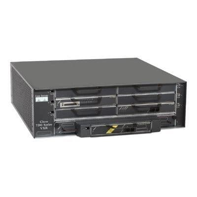 Cisco 7206 VXR Router - Modulär expansionsbas - Hög prestanda, kostnadseffektiv, hög densitet Svart