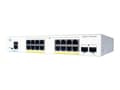 Miniatyrbild 3 av 3: cisco - nätverk: low end swit catalyst 1000 16port ge 2x1g sfp svart svart svart- USED