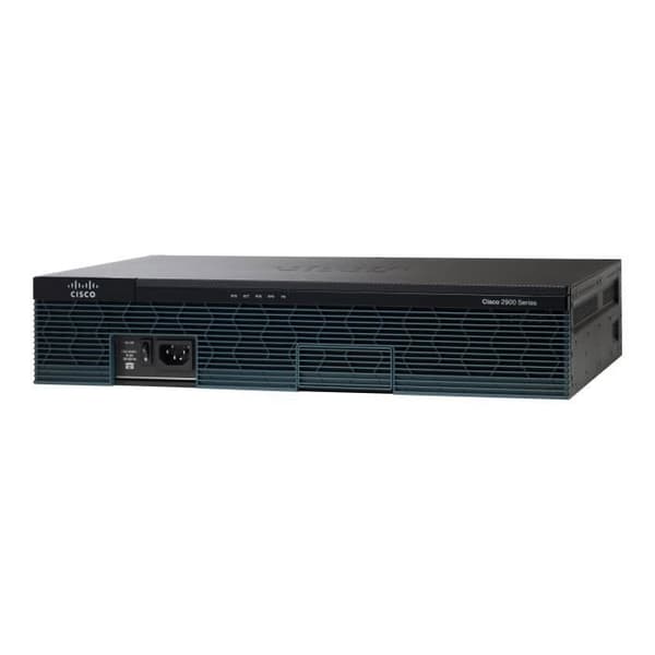 Cisco 2911 GigE Router WAN-portar: 3 rackmonterbara