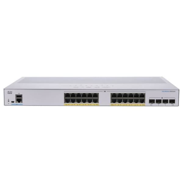 CISCO CBS250 Smart 24-ports GE Full Po CBS250 SMART 24-PORTAR GE FULL POE 4X1G SFP Silver