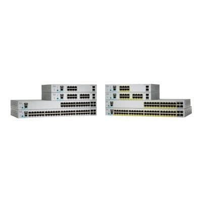 CISCO WS-C2960L-SM-24TQ CATALYST 2960L SMART MANAGED, 4P, GIGE, 4X10G SFP+, LAN LITE Grå