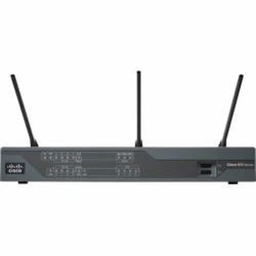 Cisco 891F, Dual-band (2,4 GHz - 5 GHz), IEEE 802.11n, 54 Mbit-s, IEEE 802.11a, IEEE 802.11b, IEEE 802.11g, IEEE 802.- USED Svart