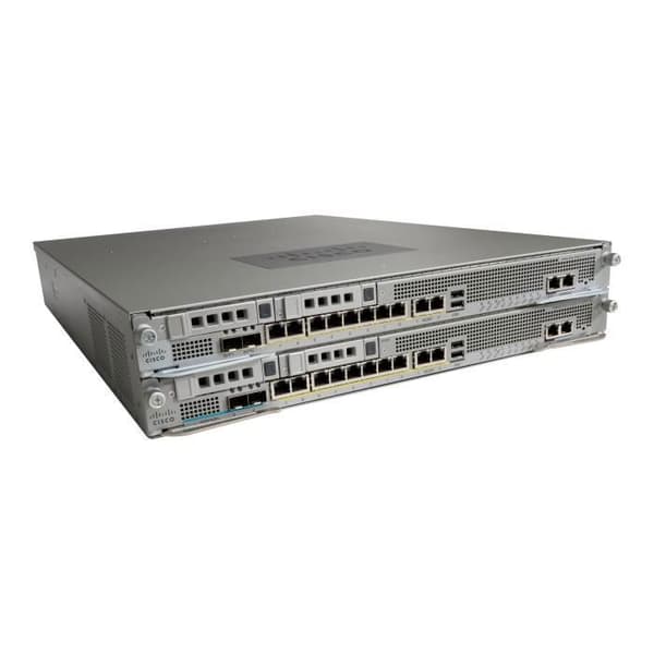 Cisco ASA 5585-X 10 GigE 2U Rack-monterbar säkerhetsanordning med Security Services Processor-10(SSP-10), FirePOWER Security...- USED