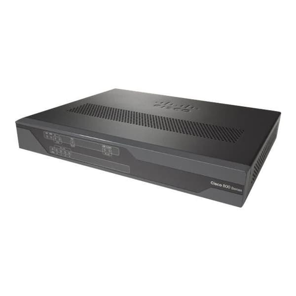 CISCO 880 SERIE INTEGRERAD SWITCH ROUTER - C887VA-K9 - 4 portar - Grå